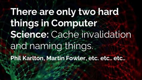 phil karlton|martin fowler two hard things.